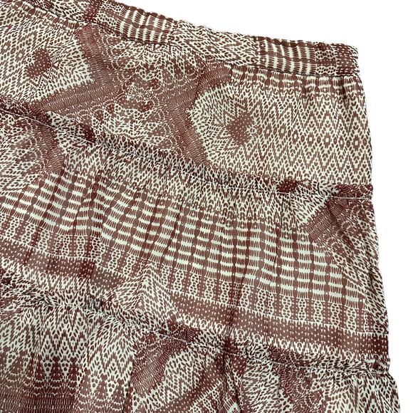 Rebecca Minkoff Womens Cheryl Mix-print float skirt size 6 - Picture 7 of 10